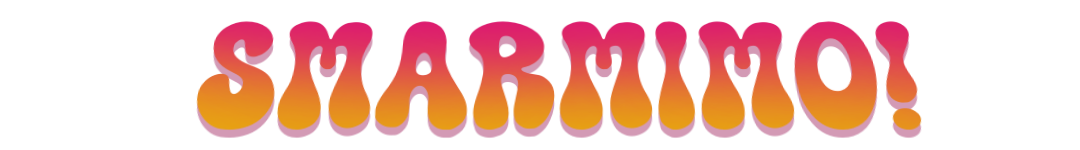 'smarmimo!' in rainbow gradient text.
